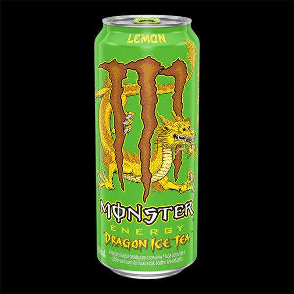 Monster Energy Dragon Iced Tea Lemon Brazil 473ml Full cans