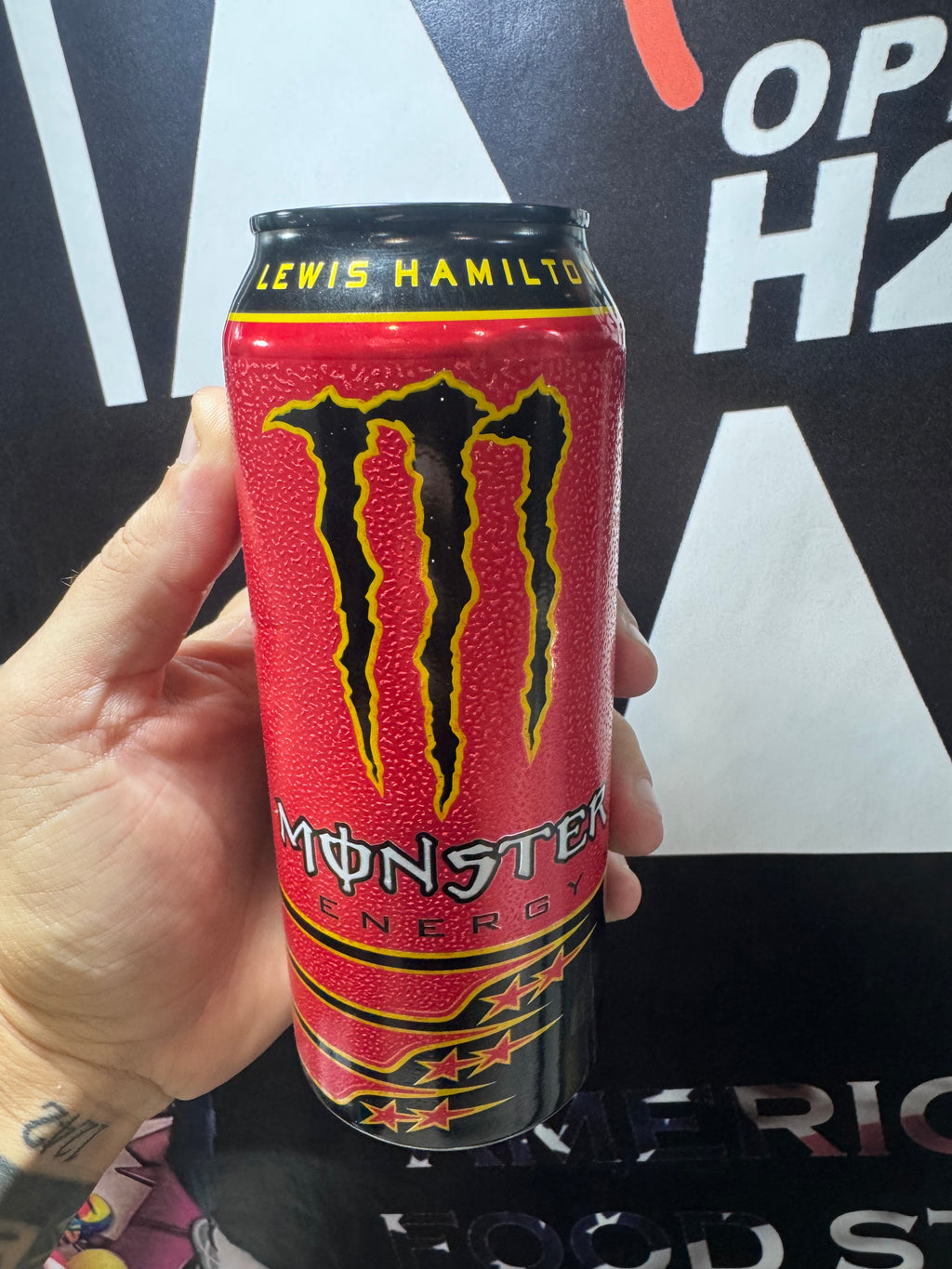 Monster Energy Lewis Hamilton 6 stelle (vuota) sku 0320