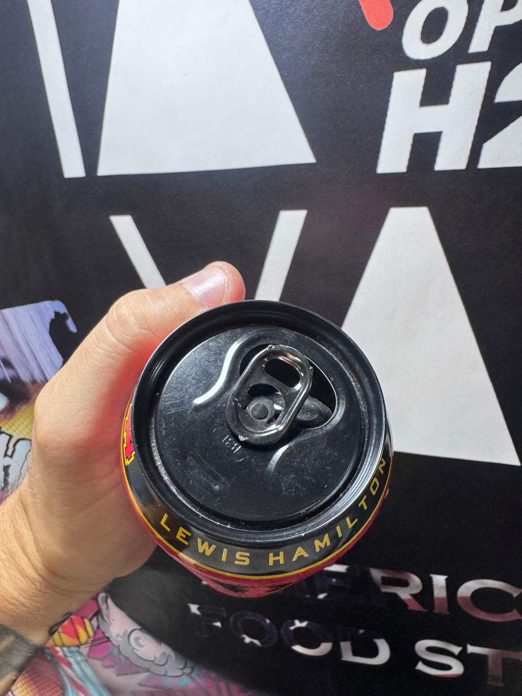 Monster Energy Lewis Hamilton 6 stelle (vuota) sku 0320
