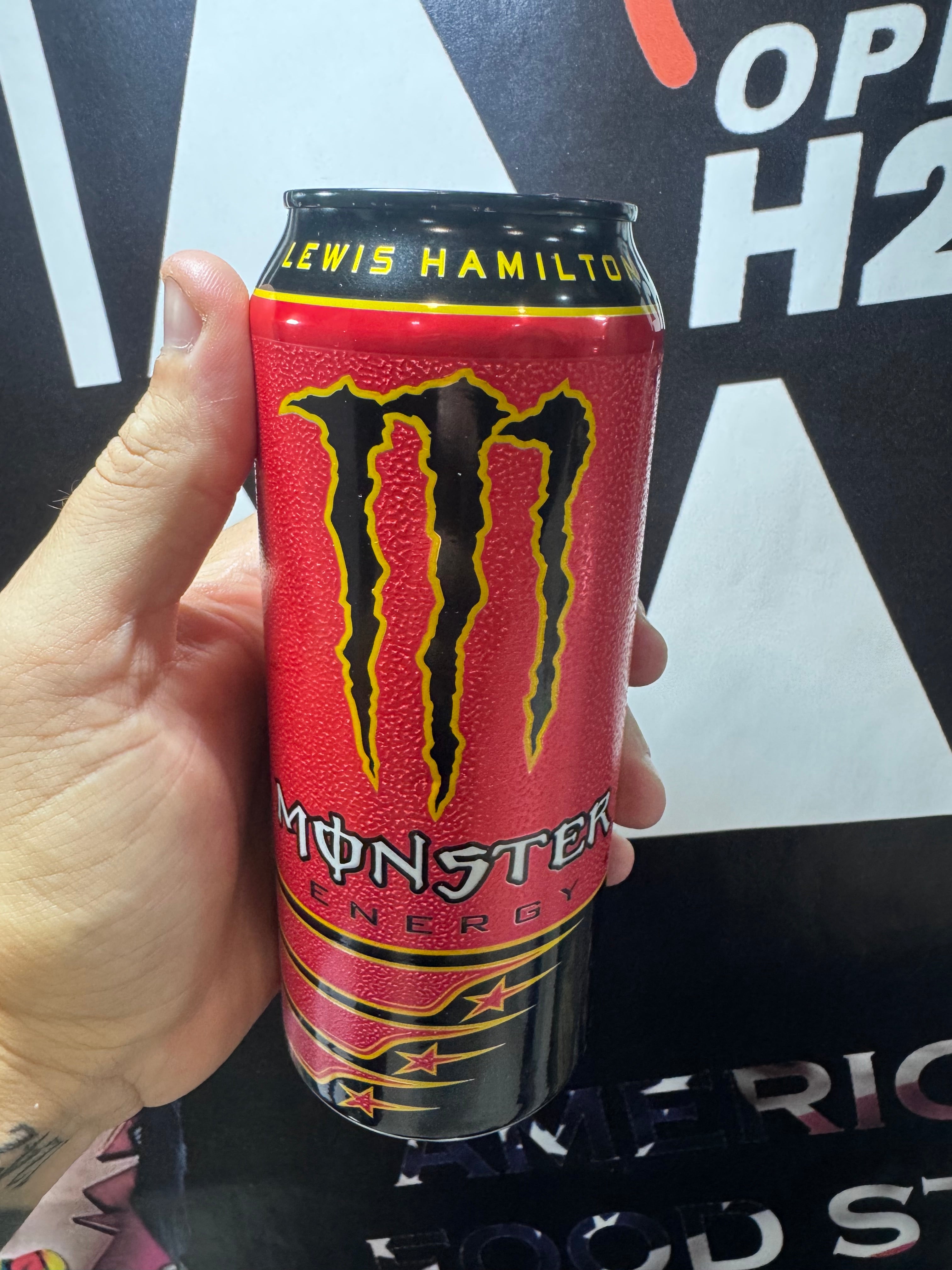 Monster Energy Lewis Hamilton 3 stelle Polonia (vuota) sku 1018