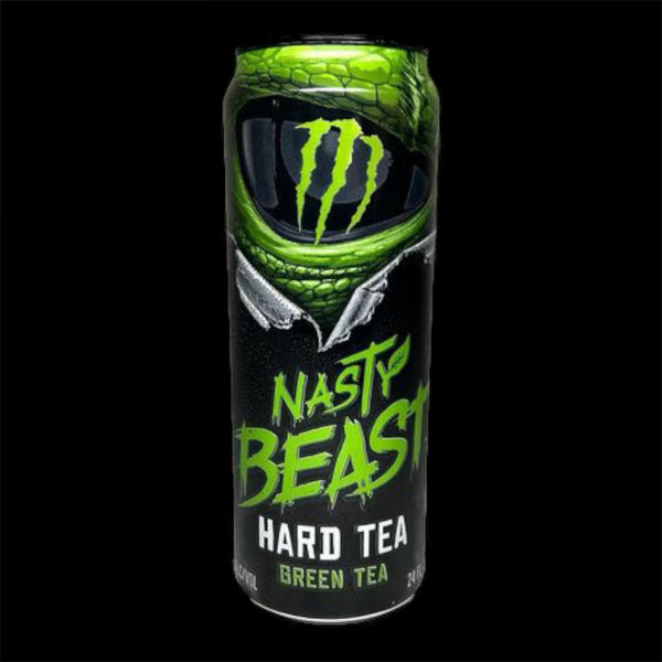 Monster Nasty Beast Hard Green Tea 24oz 710ml