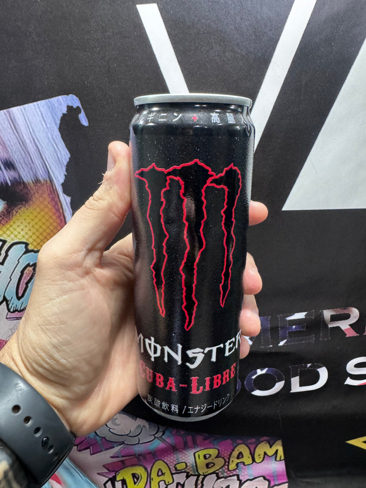 Monster Energy CUBA LIBRE Japan Sku 0120 (Vuota)