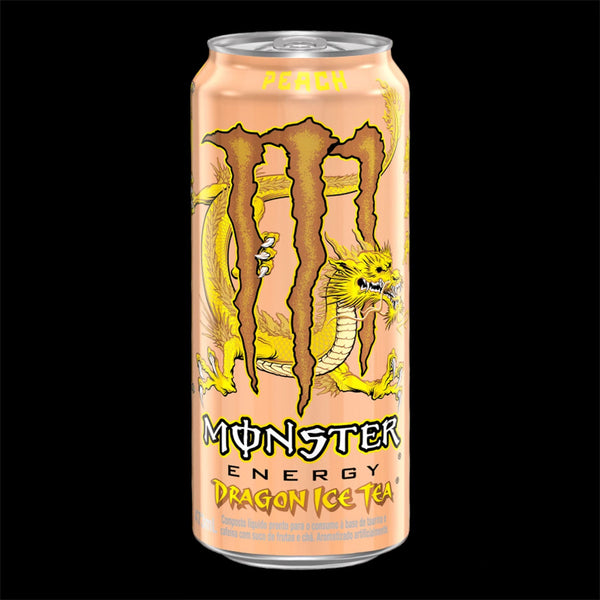 Monster Energy Dragon Iced Tea Peach Brazil 473ml Full cans
