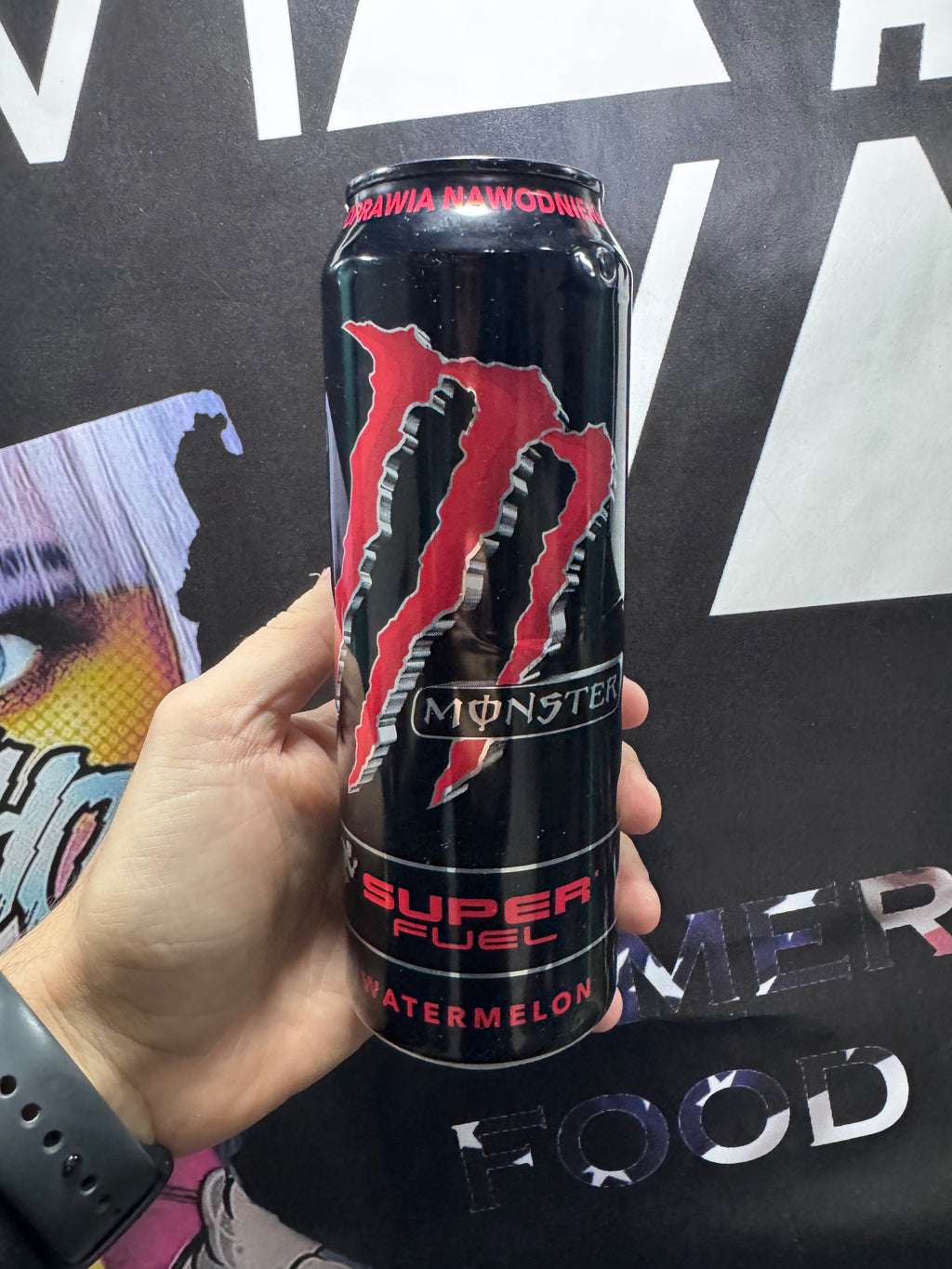 Monster Energy Super Fuel Watermelon Zero Cukru Sku 0621B (Vuota)