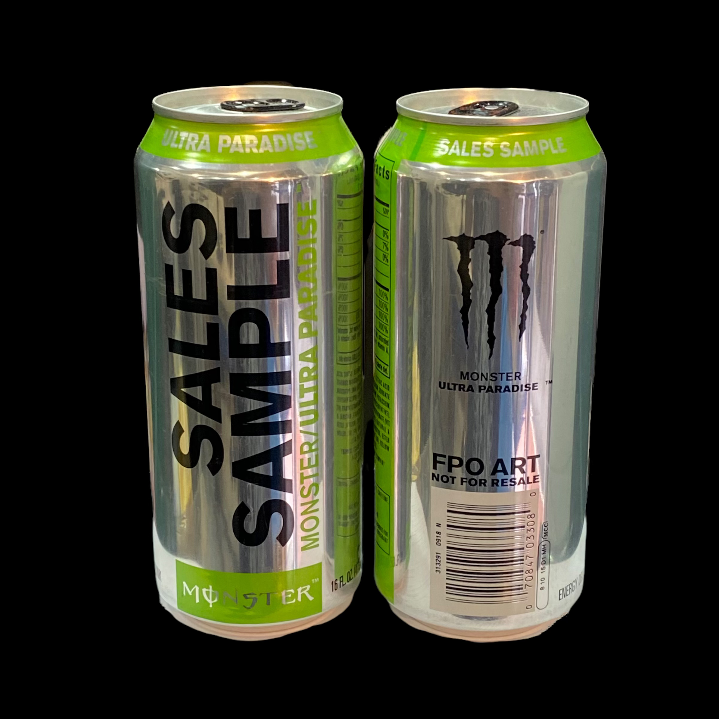 Monster Energy Ultra Paradise SALES SAMPLE (Piena) Sku 0918N