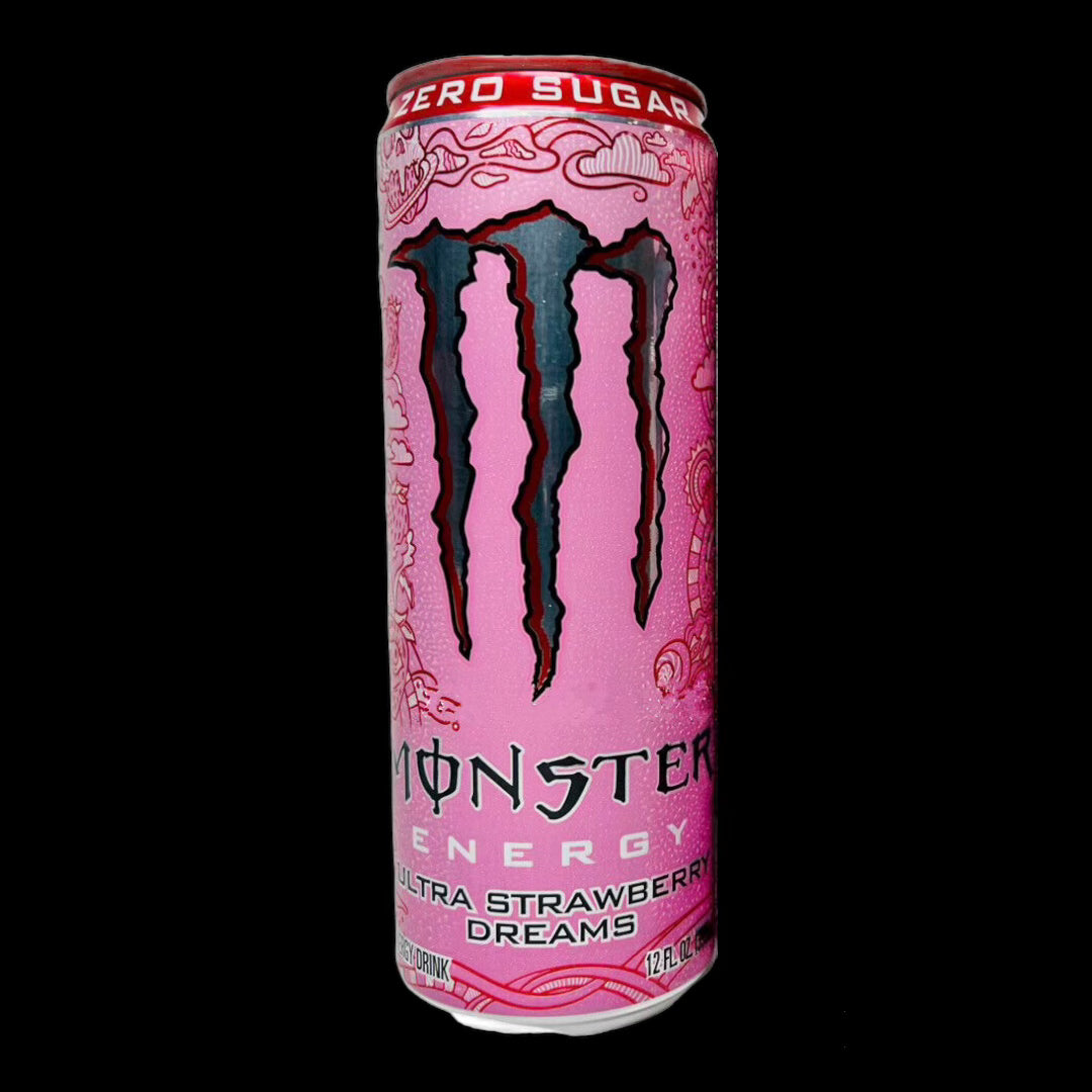 Monster Energy Ultra Strawberry Dreams 12oz WARDEN WAY AMERICA
